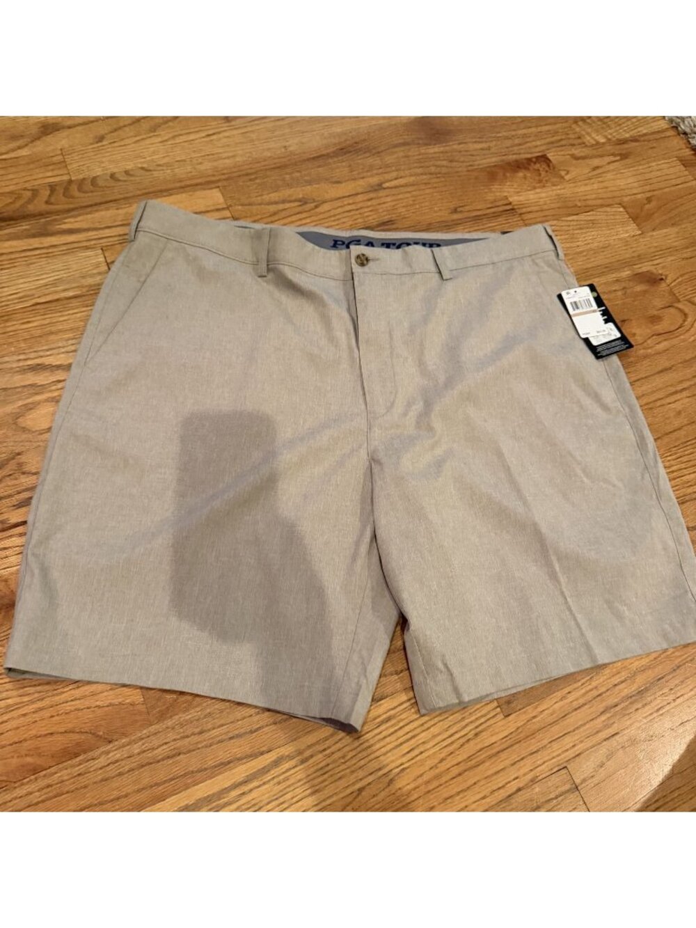 PGA TOUR STRETCH TAN GOLF SHORTS NEW MENS 42